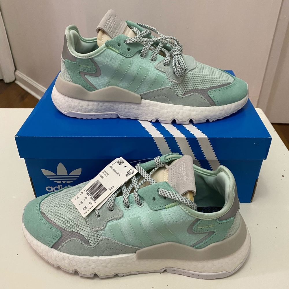 Women’s Adidas Nite Jogger “Ice Mint” Size 10